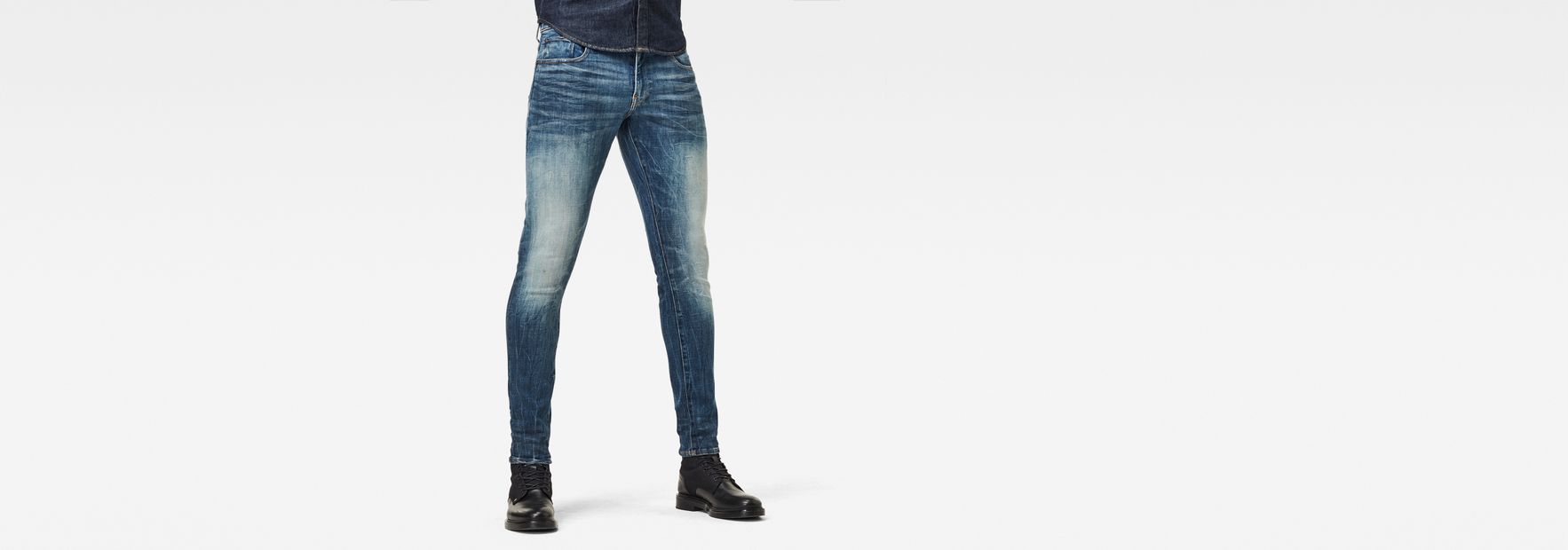 Revend Skinny Originals Jeans | Medium blue | G-Star RAW® US