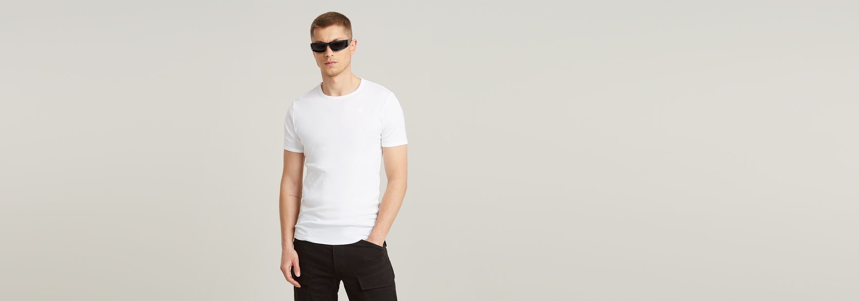 Basic T-Shirt 2-Pack | | US G-Star Black RAW®