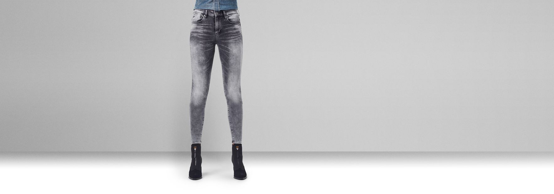 Lhana Skinny Jeans | Black | G-STAR® US