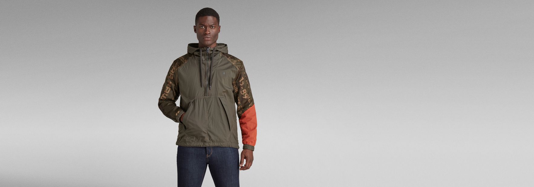G star anorak top