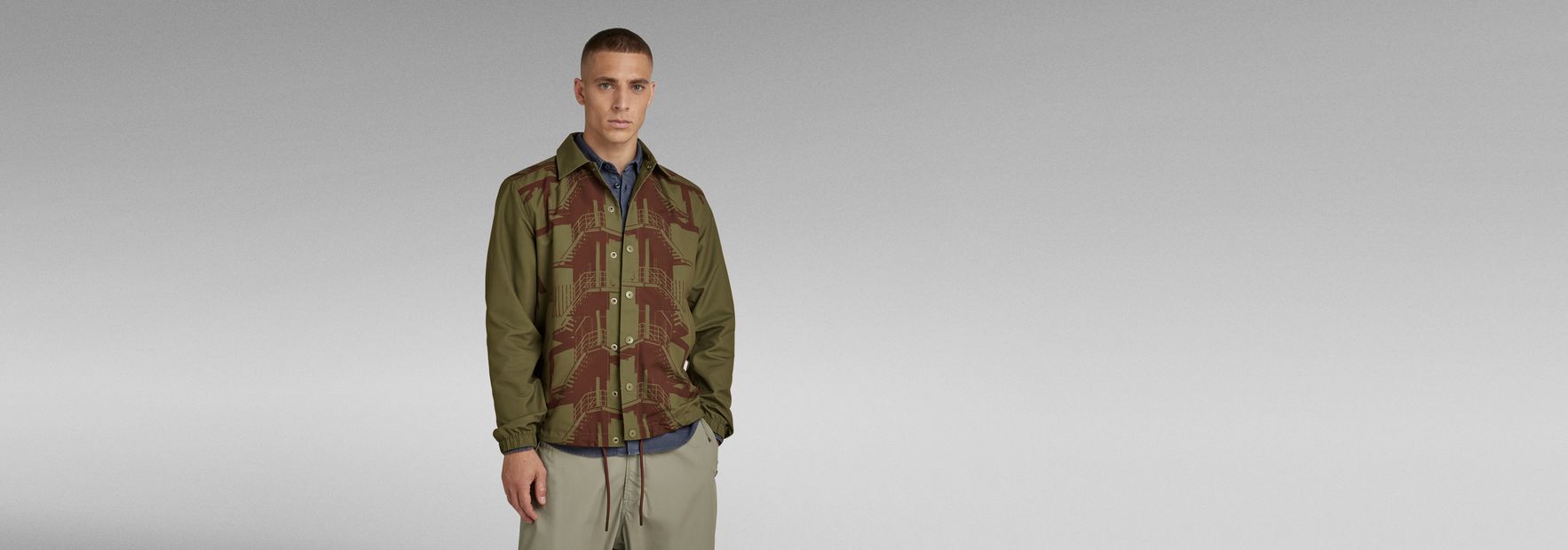 Raw shop coach jacket