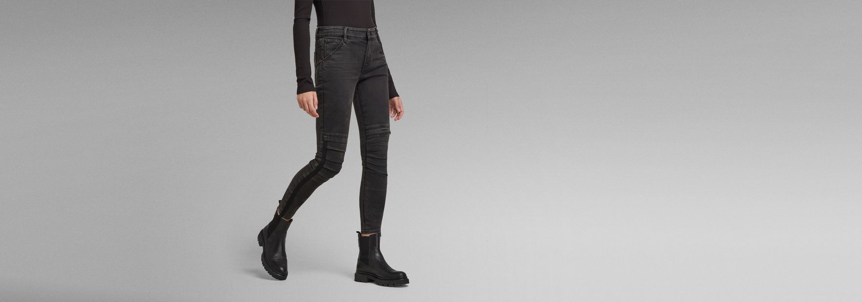 1914 3D Skinny Jeans | Black | G-STAR® US