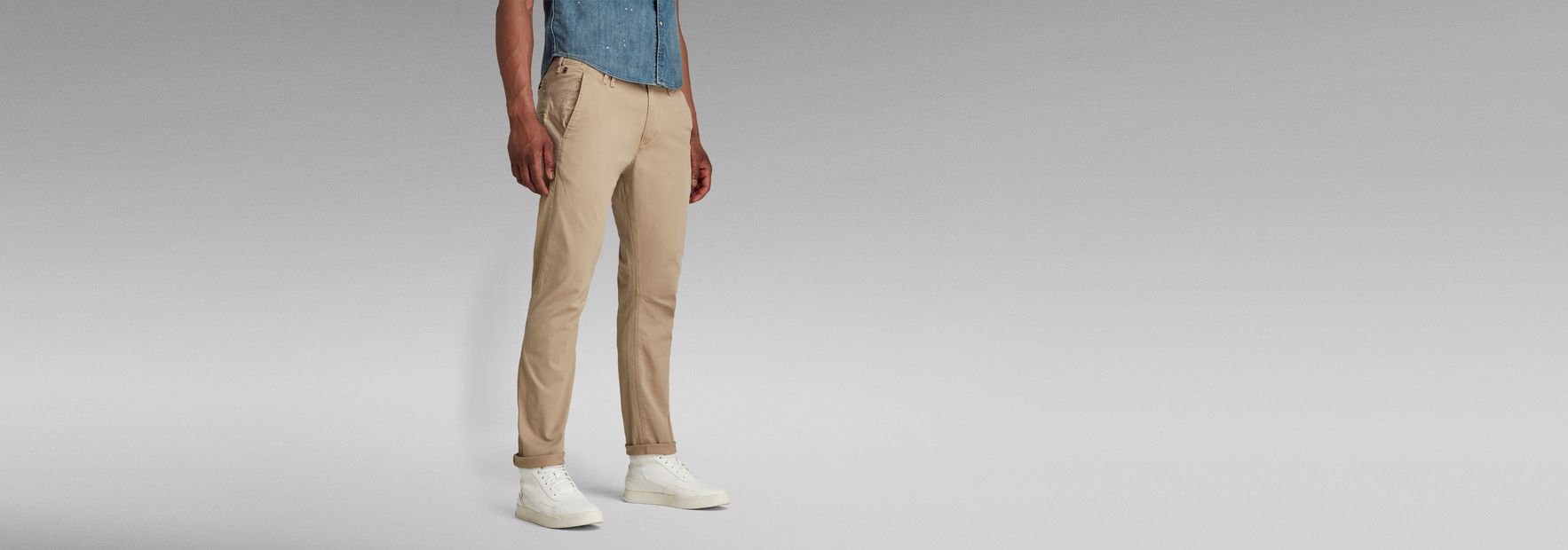 Vetar Slim Chino | Dark blue | G-STAR® US