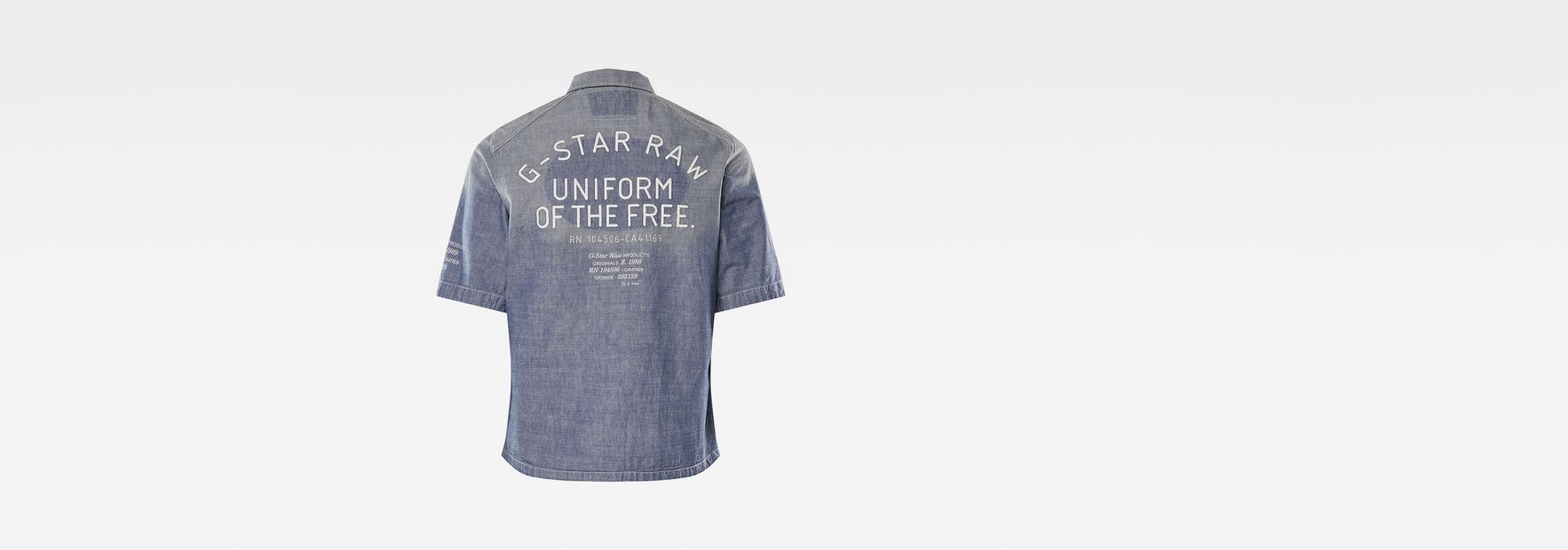 E Pocketony Service T-Shirt | ライトブルー | G-Star RAW® JP