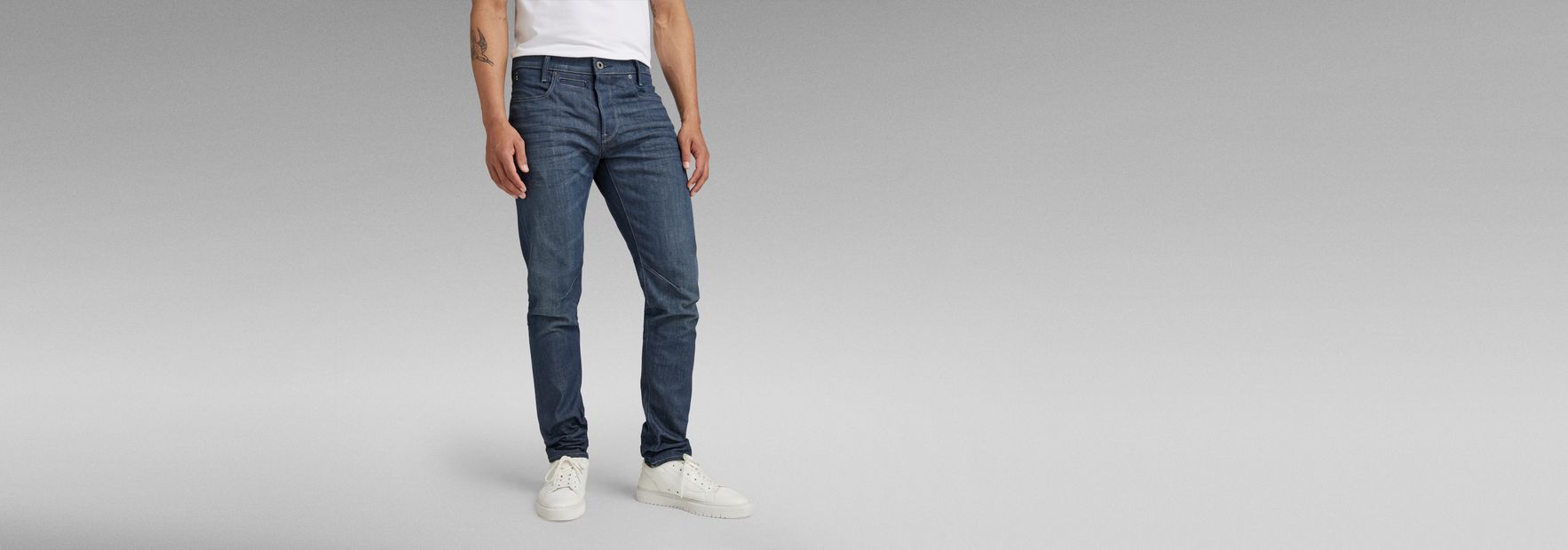 D-Staq 5-Pocket Slim Jeans | Dark blue | G-STAR® TW D-Staq 5-Pocket Slim Jeans | Dark blue | G-STAR® TW
