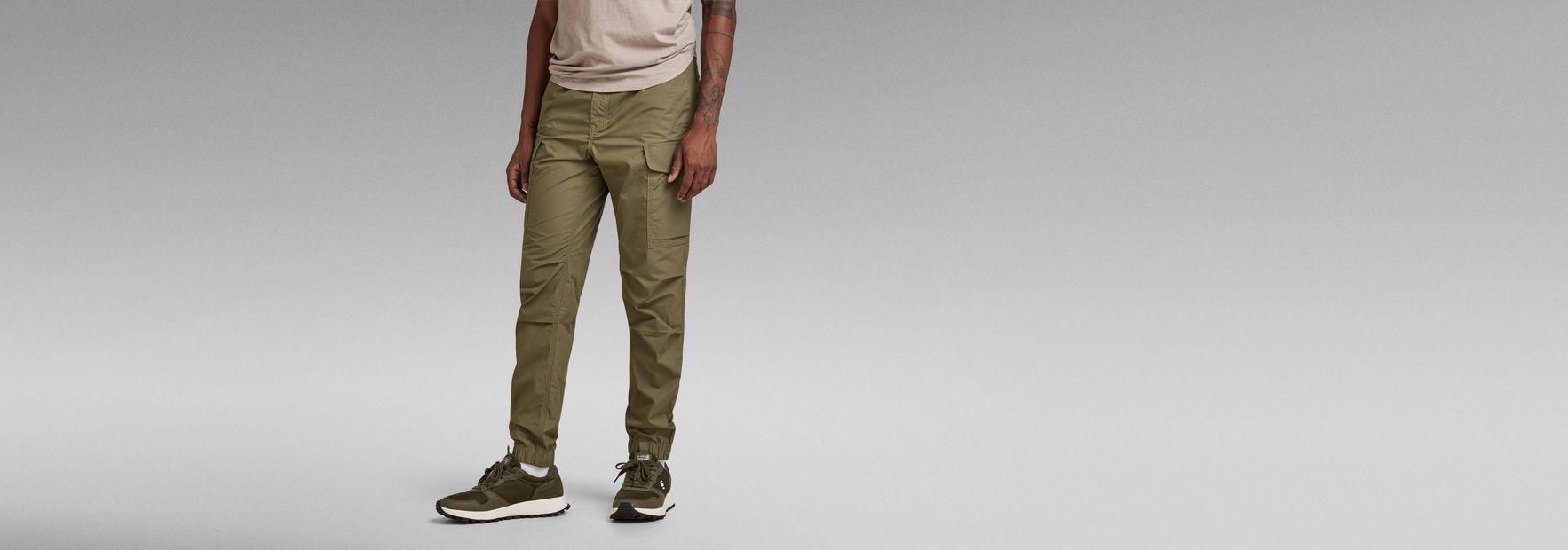 G-Star Raw - Mens 3D Pm Straight Tapered Cargo Pants