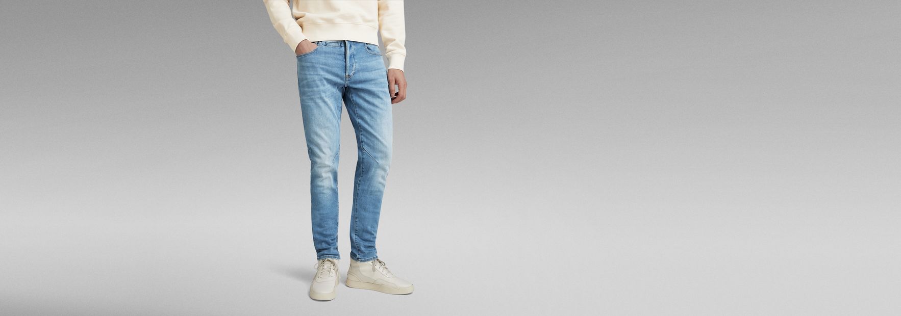 D-Staq 5-Pocket Slim Jeans | Light blue | G-Star RAW® US