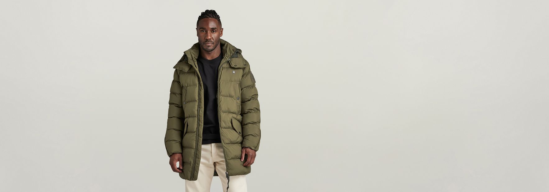 G-Whistler Padded Hooded Parka | Black | G-Star RAW® US