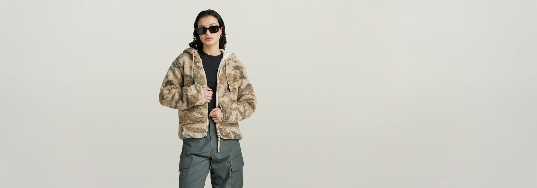 G star teddy jacket hot sale
