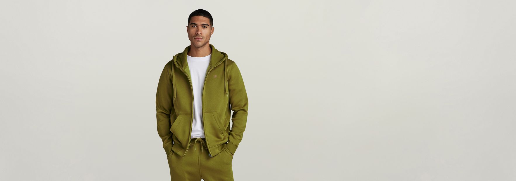 Green g star hoodie on sale
