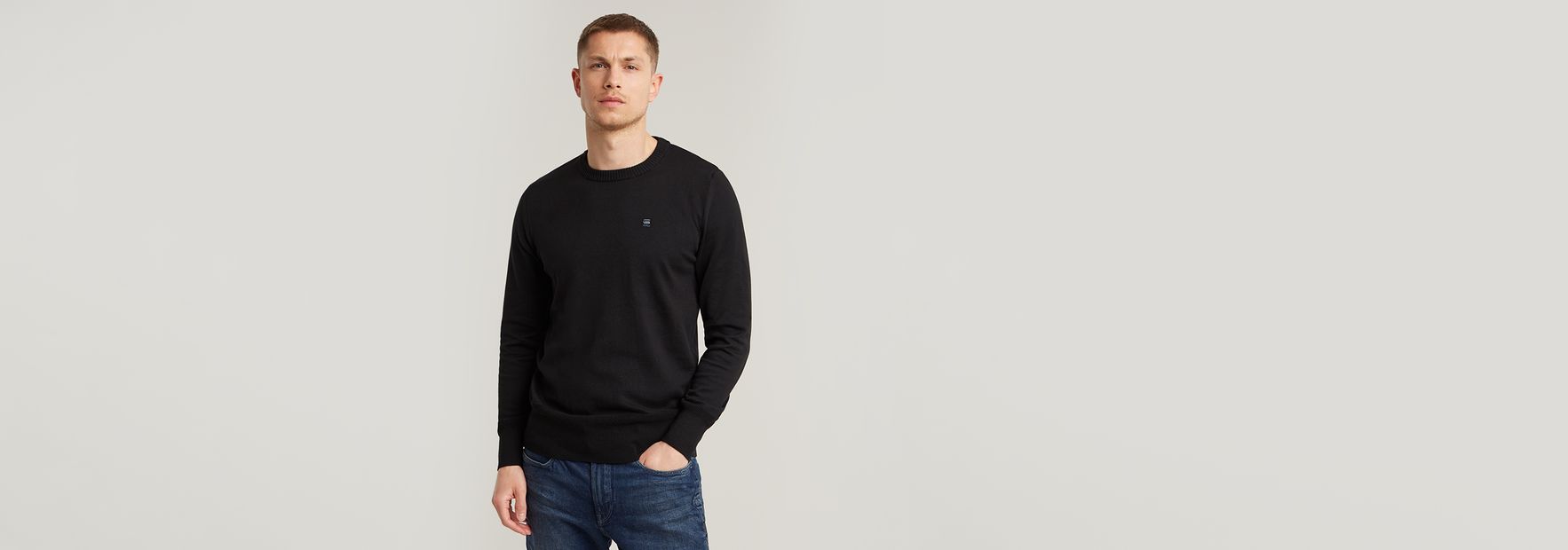 G star hot sale core knit