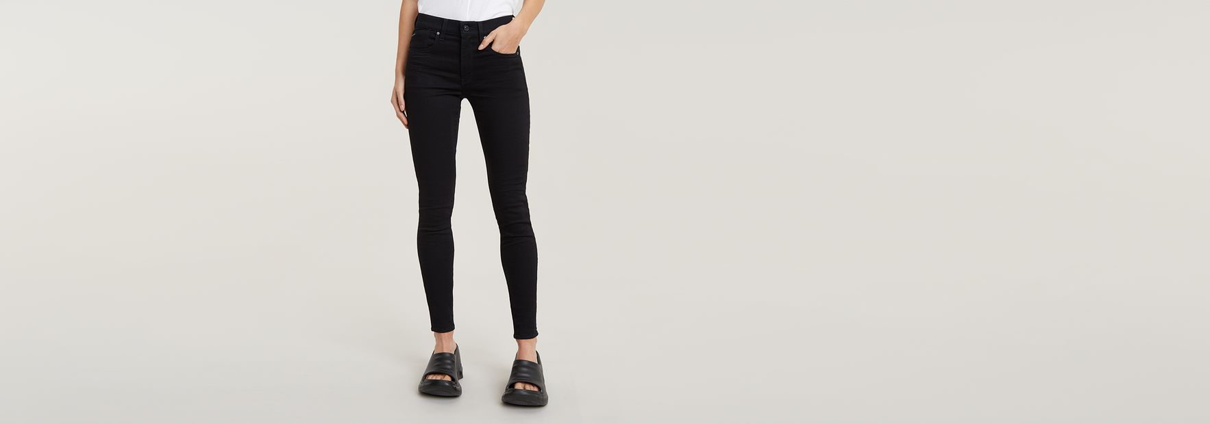 Lhana Skinny Jeans | Black | G-Star RAW® US