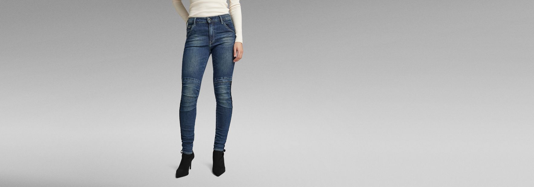 1914 3D Skinny Jeans | Black | G-STAR® US