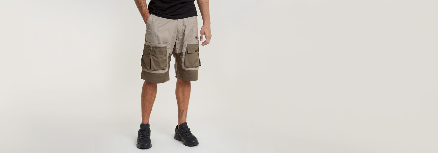人気の春夏 Shorts Cargo Relaxed P-35T | US G-STAR® | Beige パンツ