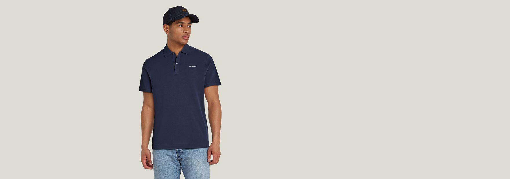 Oluv Slim Polo | Black | G-STAR® US