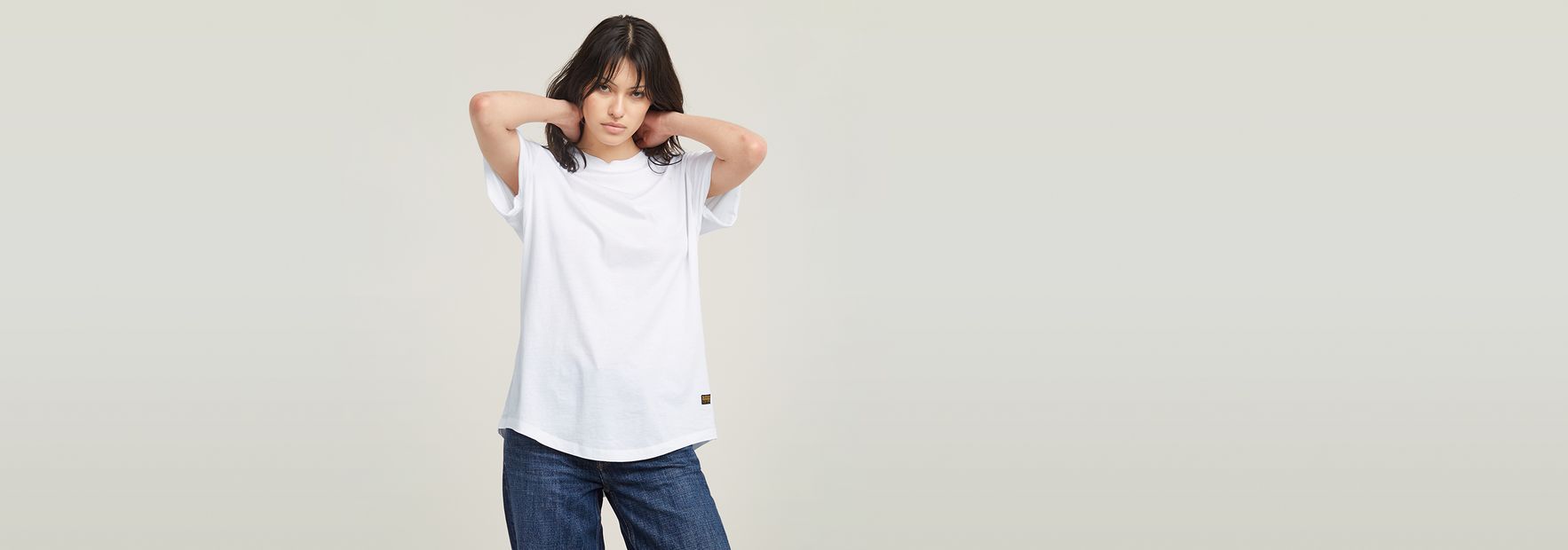 Lash Fem Loose Top | White | G-STAR® BG
