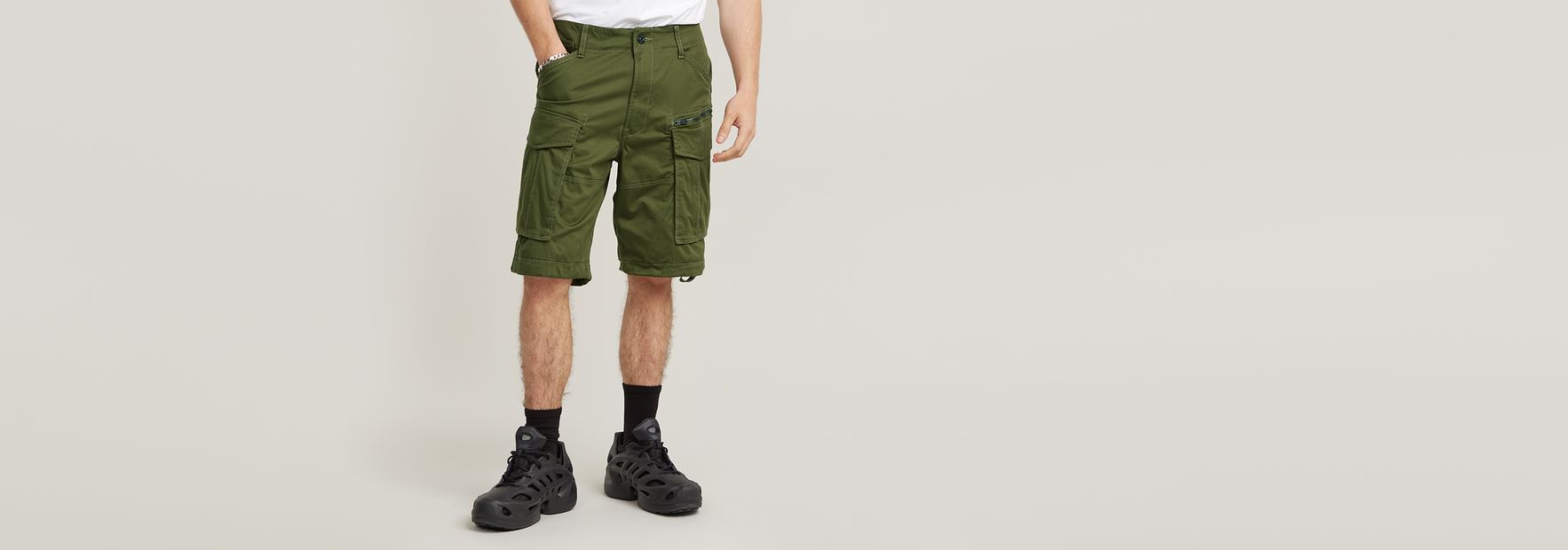 超特価SALE開催！ Relaxed Zip Rovic Shorts JP G-STAR® | ブラック | その他