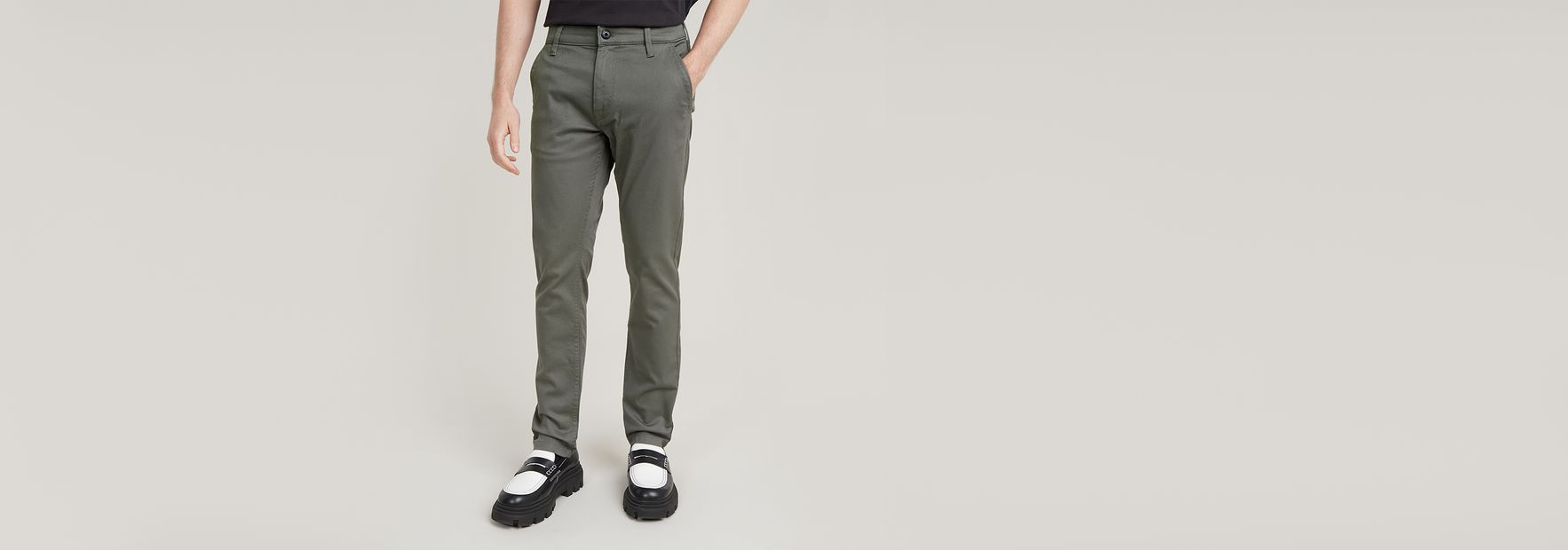 パンツ supreme 22ss chino pant Grey Stars 30 Supreme Chino Pant (SS22) - $148