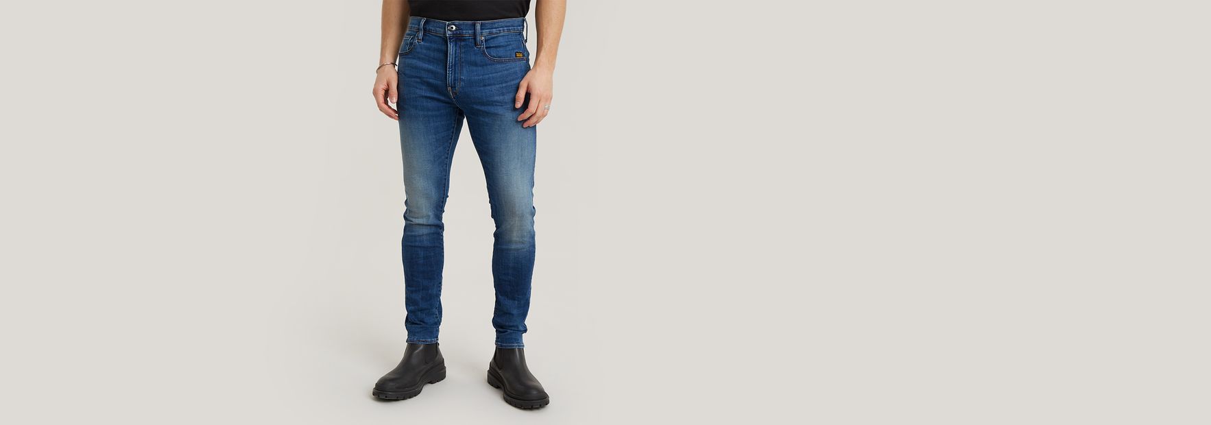 Revend Skinny Jeans | Dark blue | G-STAR® US