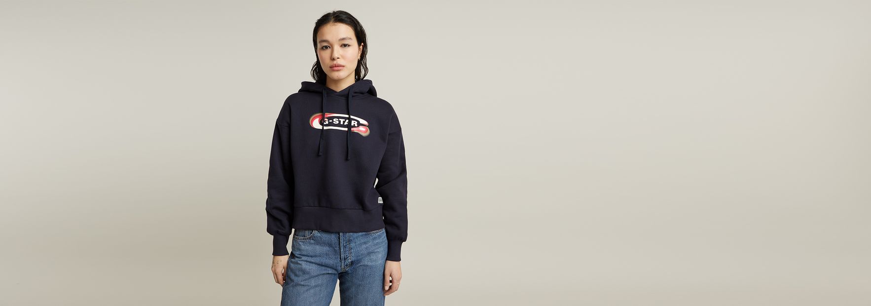 CLANE クラネ LOOSE HOODIE X Champion Zip Up Open Shoulder Hoodie by Vetements - La
