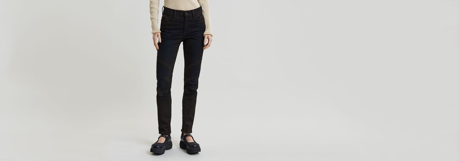 G-Star Ace 2.0 Biker Slim Straight Jeans (D25285-D761-G799