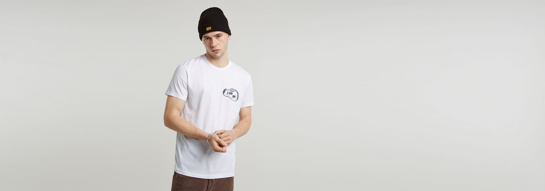 送料込★G-Star★Carabiner Logo R T Tシャツ Carabiner Logo T-Shirt | Black | G-STAR® ZA
