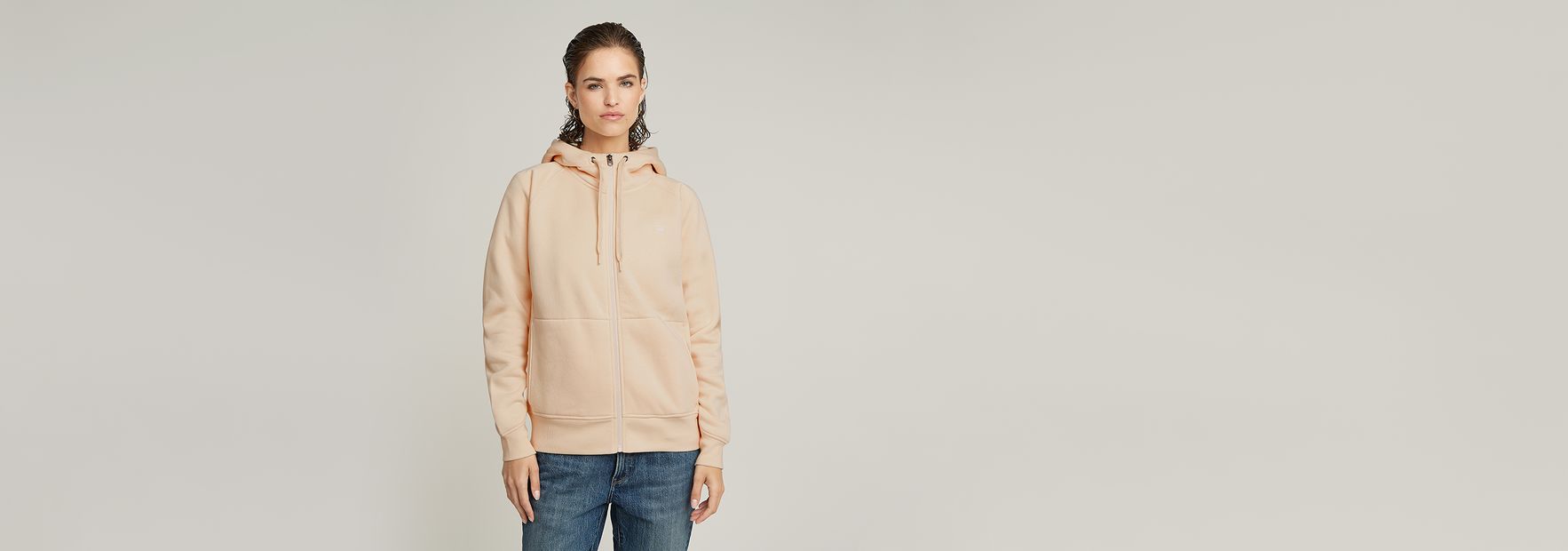Premium Core 2.1 Hooded Zip Thru Sweater | Black | G-STAR® US