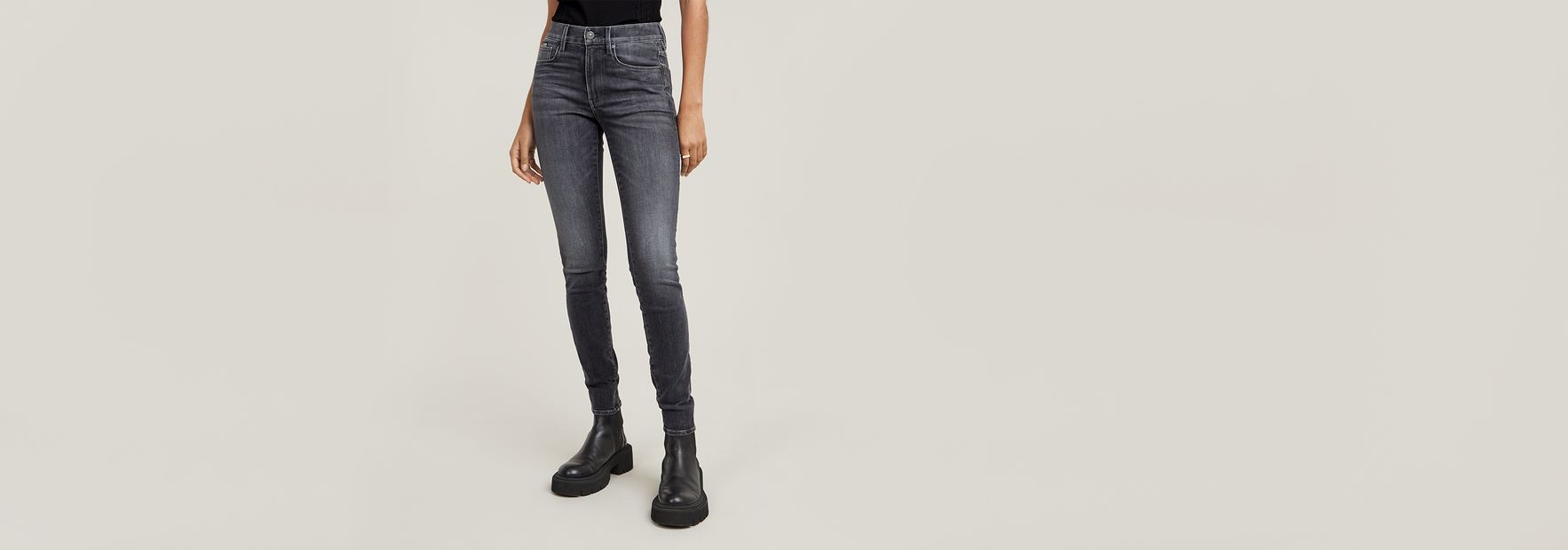【ずいちょう】G-STAR RAW 3301 HW 3301 Skinny Jeans | Medium blue | G-STAR® US
