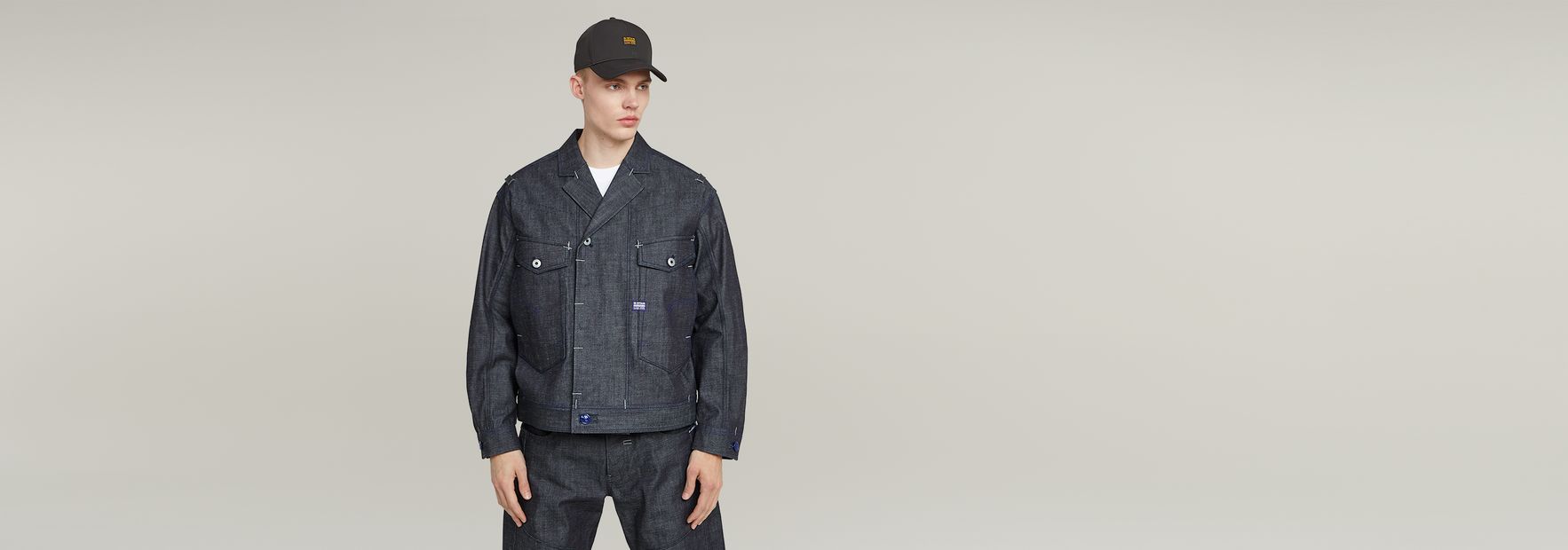 G-Star Origins Selvedge Jacket | Dark blue | G-STAR® US