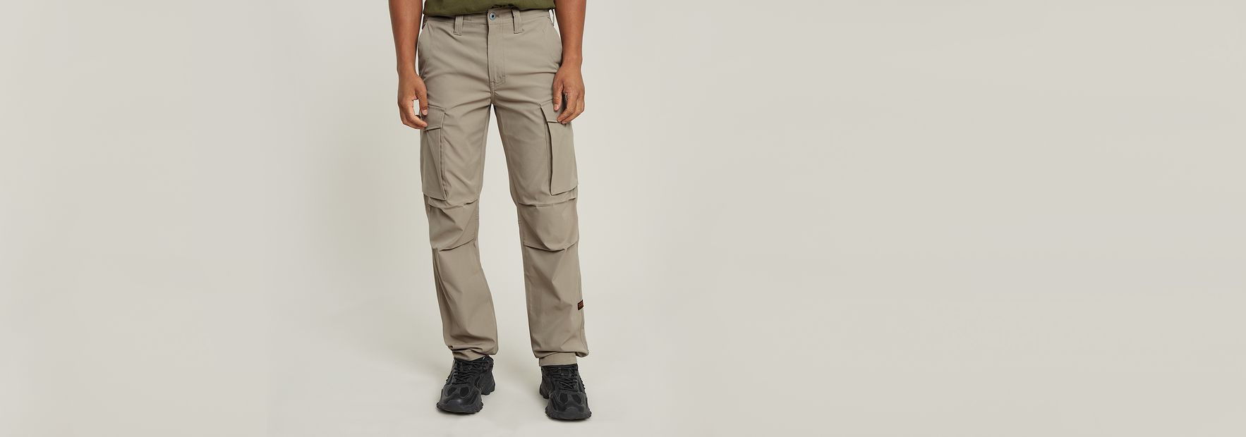 RRL Beige Cargo suspender button 32x32 パンツ