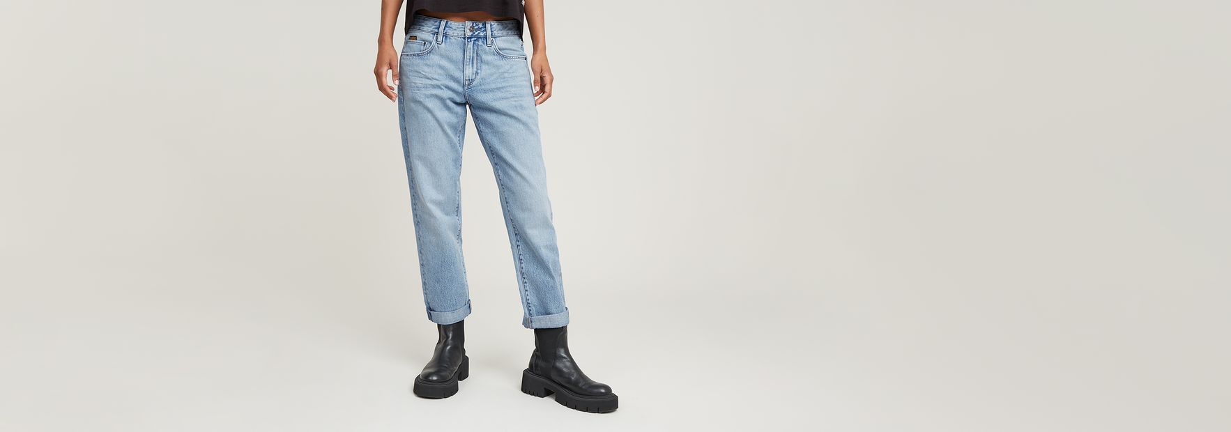 Kate Boyfriend Jeans | ダークブルー | G-STAR® JP