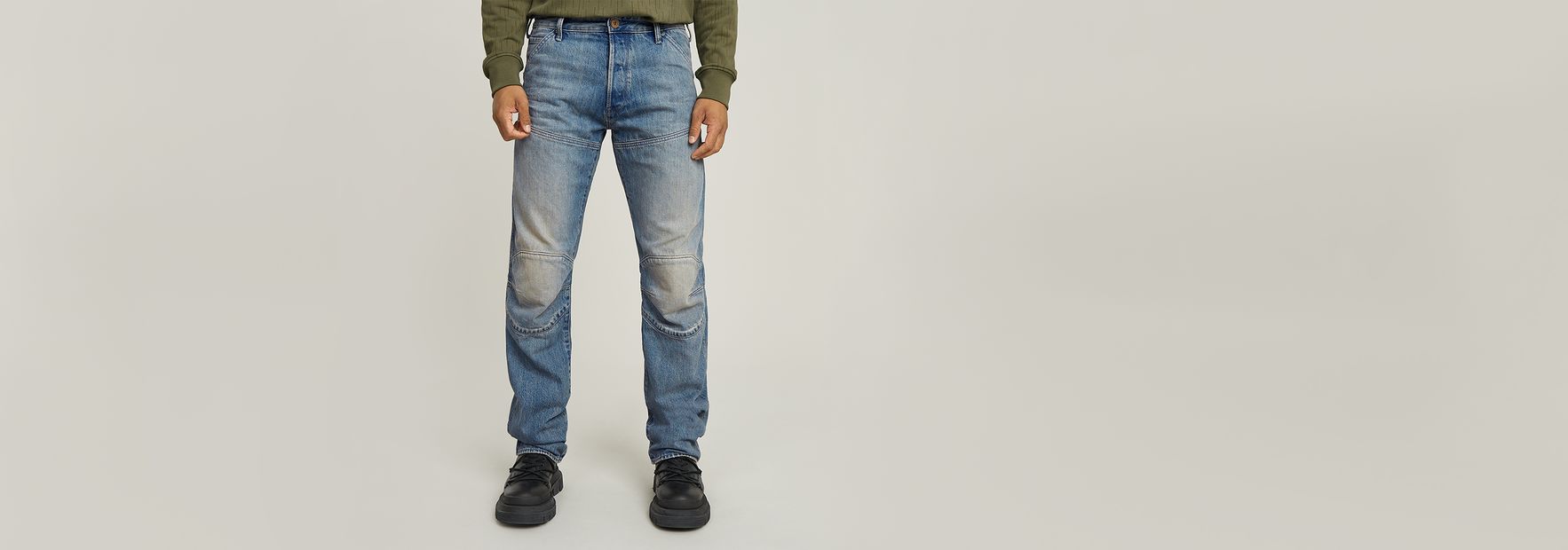 G-STAR Elwood 3D Regular Jeans | Medium blue | G-STAR® US