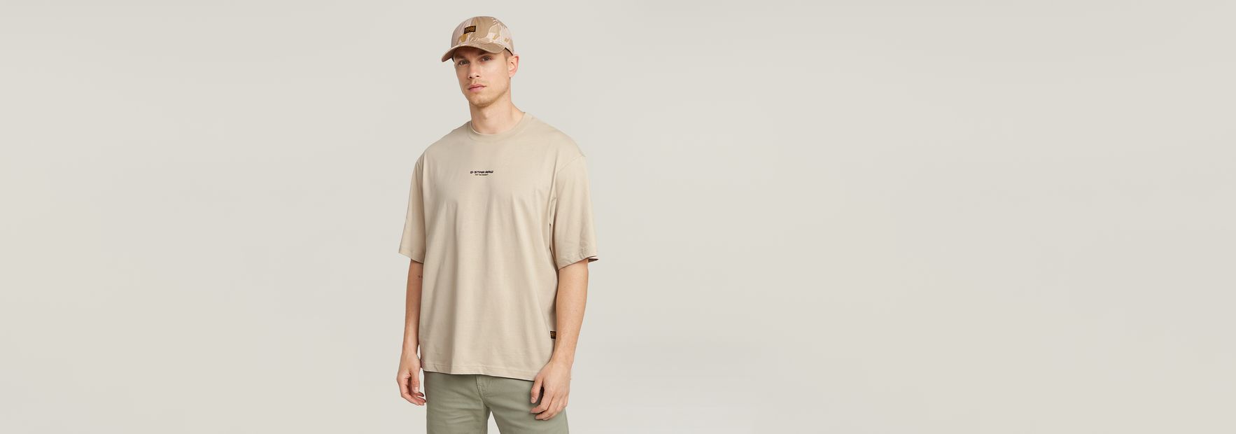 Center Chest Boxy T-Shirt | Black | G-STAR® NL