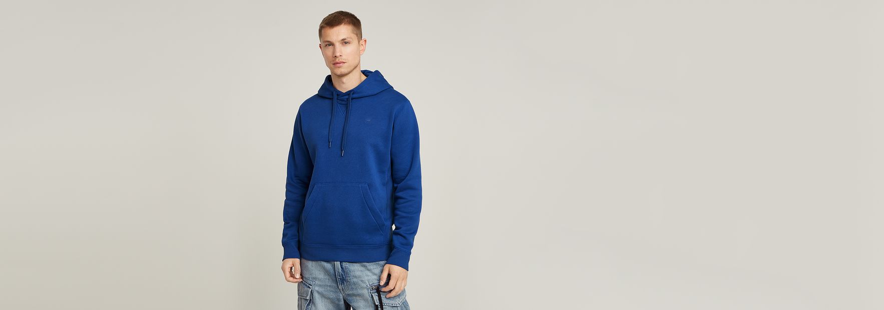 Premium Core Hooded Sweater | Black | G-STAR® US