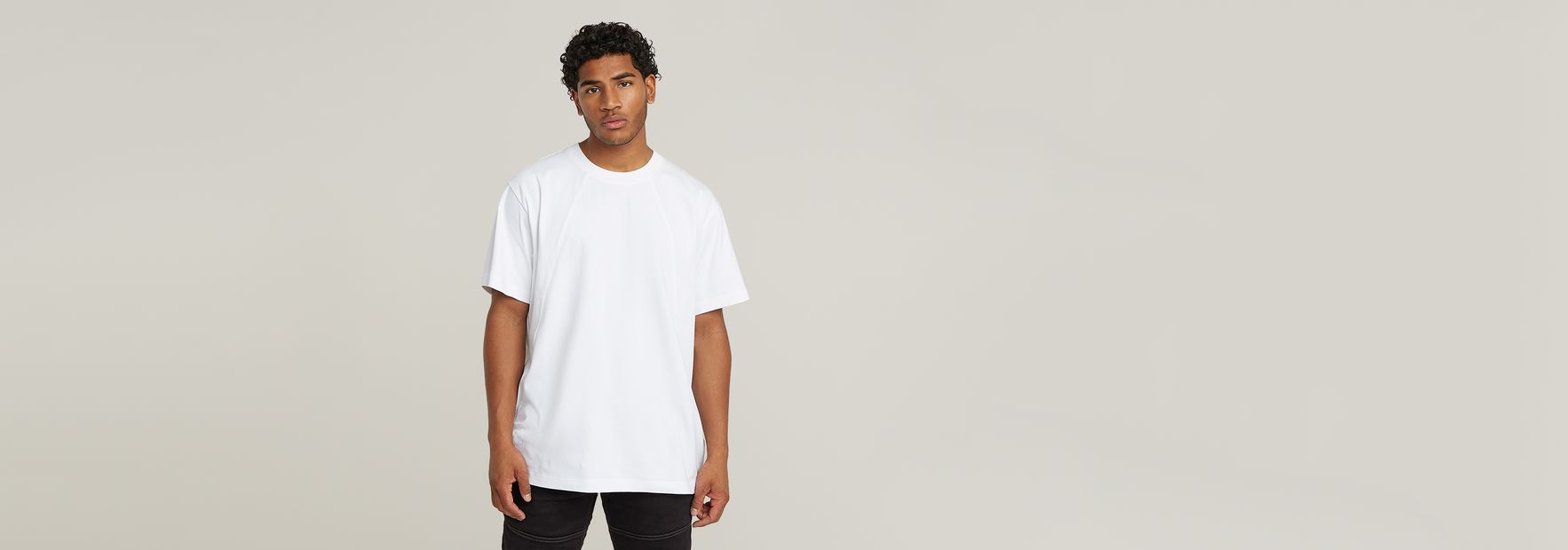 Seam Detail Loose T-Shirt | ダークブルー | G-STAR® JP