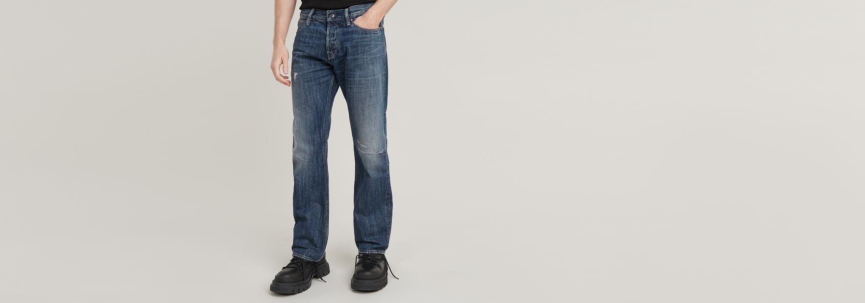 Lenney Bootcut Jeans | Dark blue | G-STAR® US