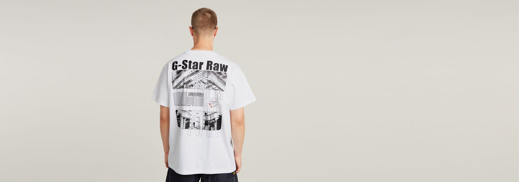 Barcode Back Graphic Loose T-Shirt | Black | G-STAR® US