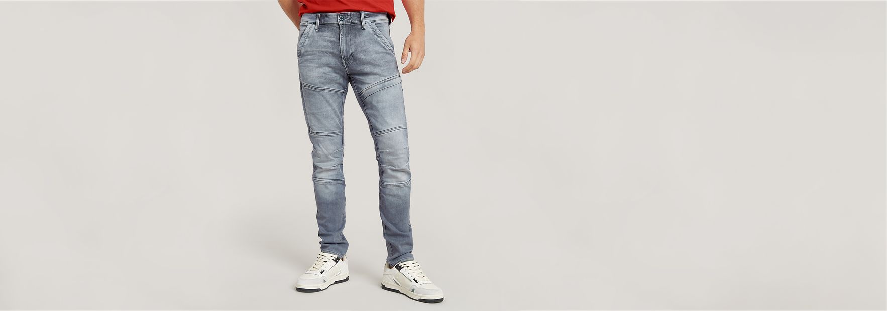 Rackam 3D Skinny Jeans | Grey | G-STAR® US