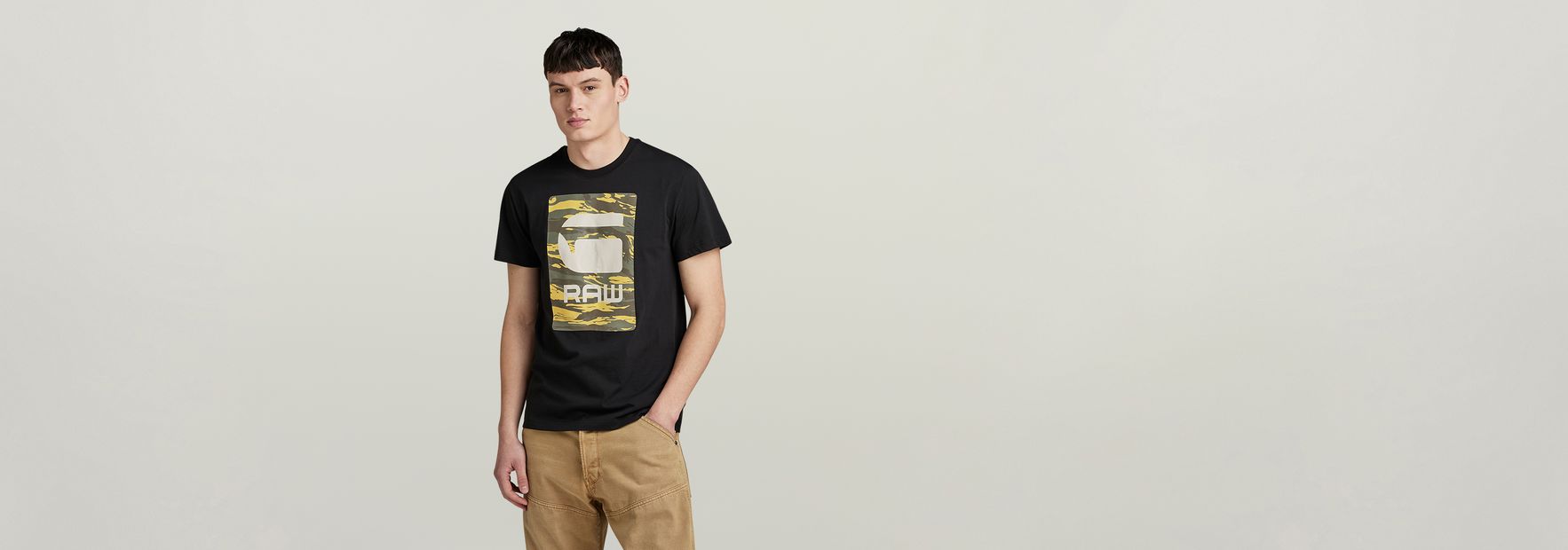 Camo Box Graphic T-Shirt | Black | G-STAR® US