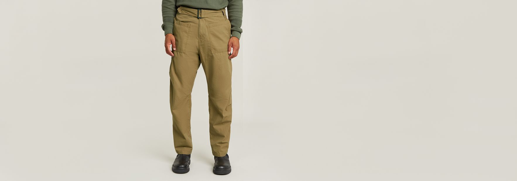 XL】ALOUND TAPERED JUNGLE FATIGUE PANTS