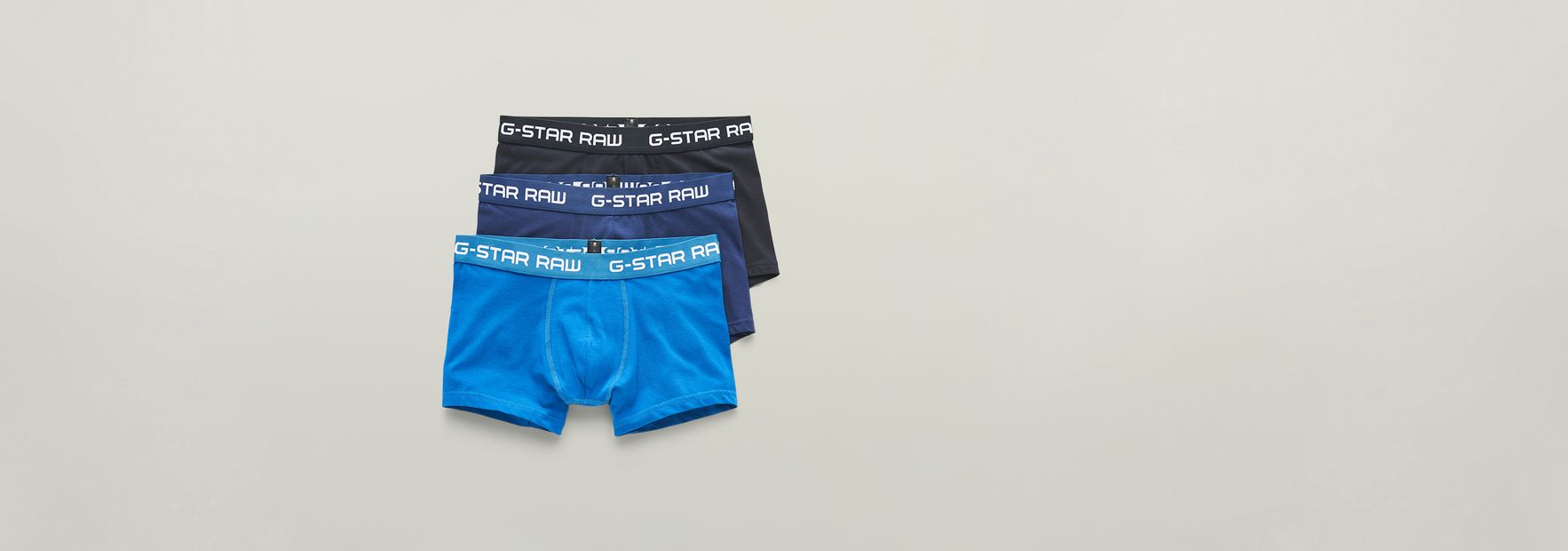 Classic Trunk Color 3-Pack | Medium blue | G-STAR® US