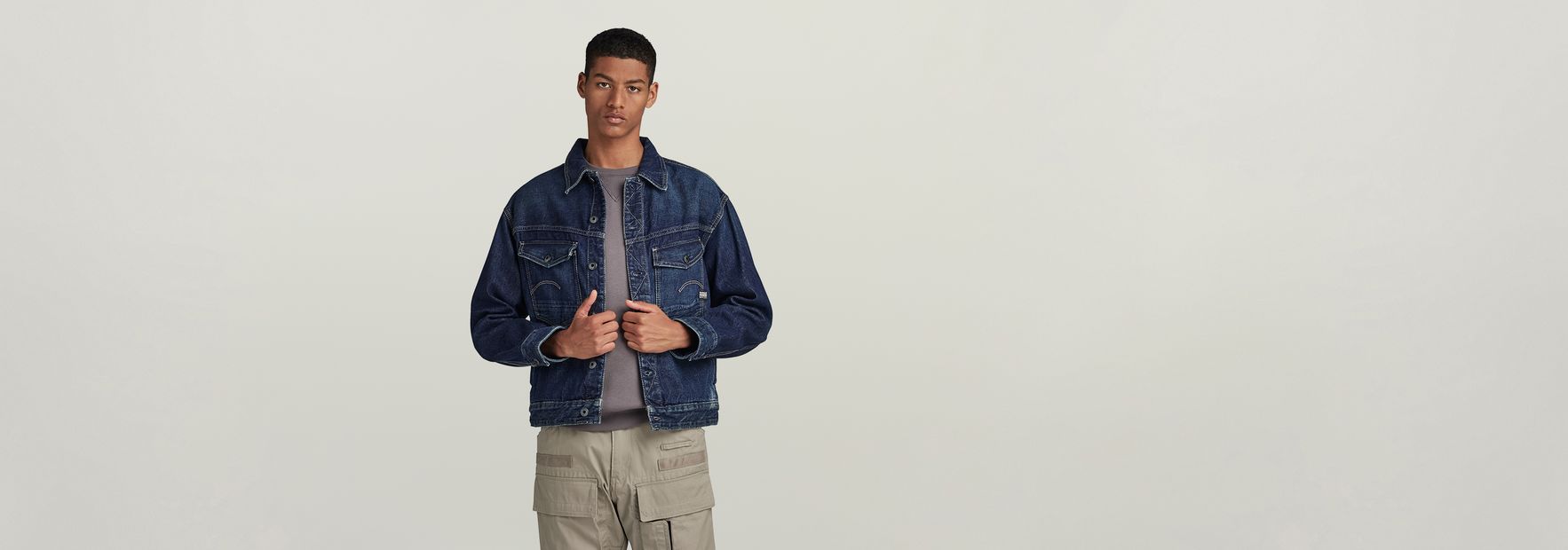 Dakota Jacket | Dark blue | G-STAR® ZA