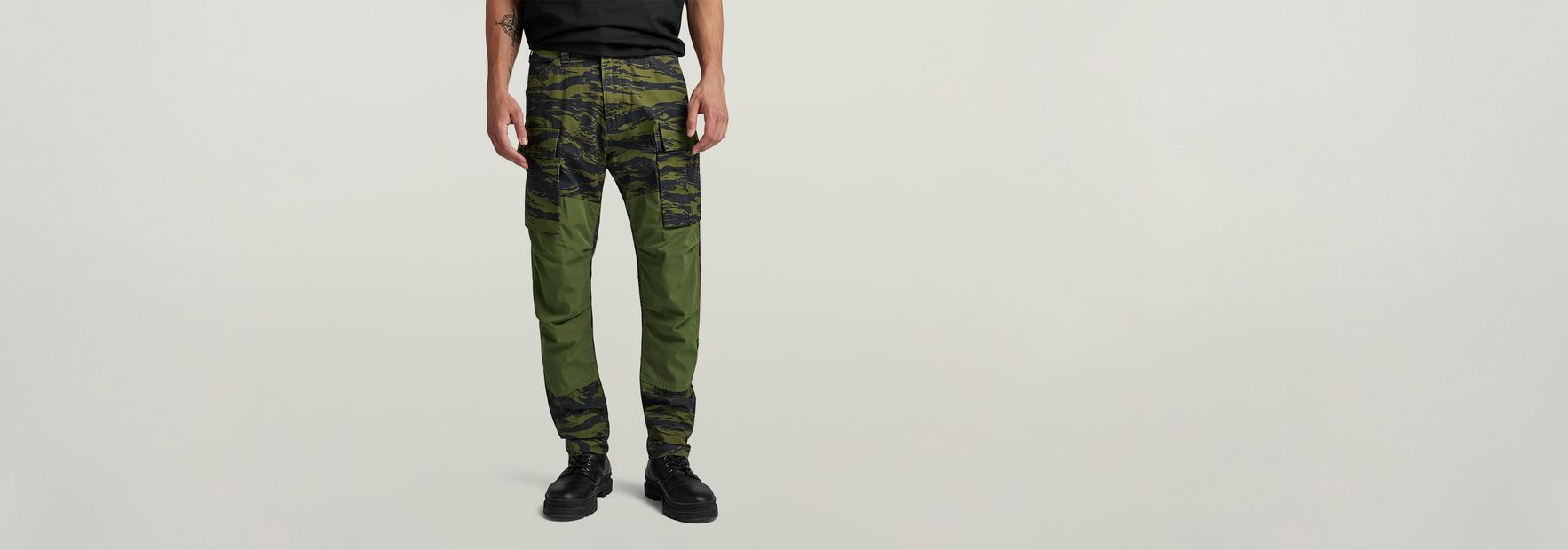 3D Regular Tapered Cargo Pants 2.0 | Green | G-STAR® US