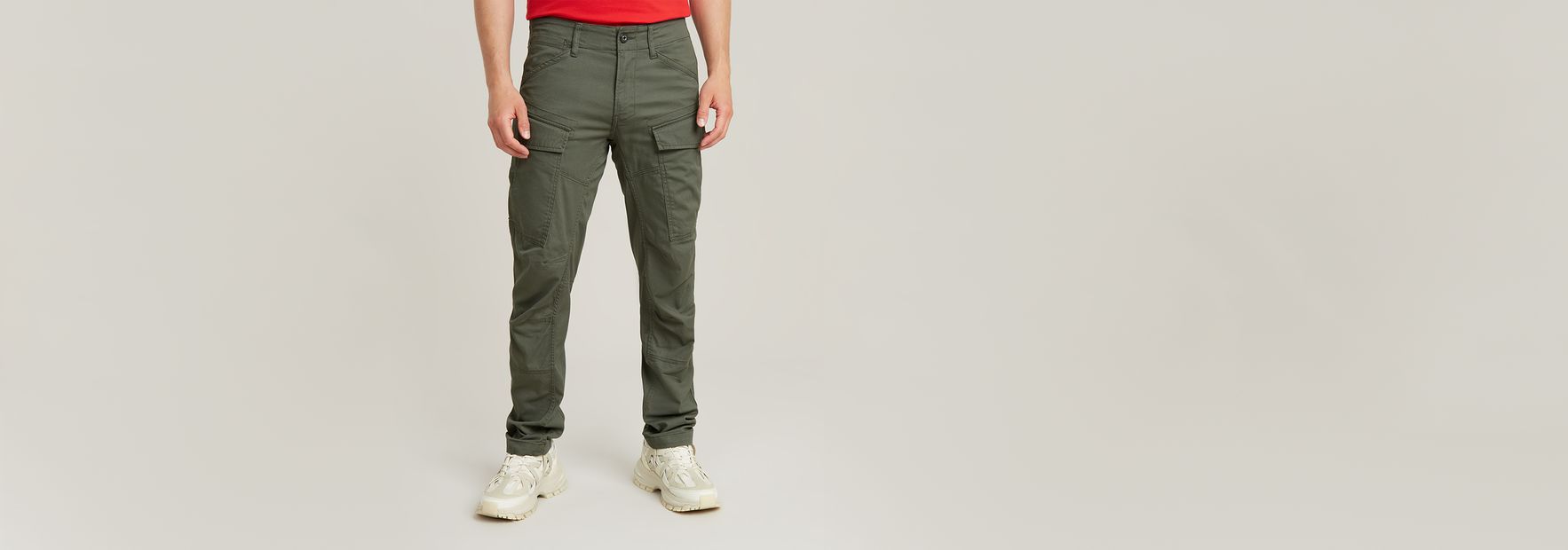 パンツ G-STAR Nubes 3D Tapered Curve Pants Cargo 3D Regular Tapered Pants | Beige | G-STAR® NL