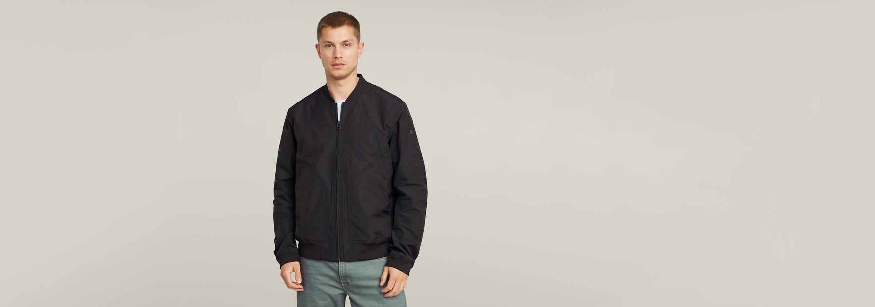Unpadded Bomber Jacket | Dark blue | G-STAR® US