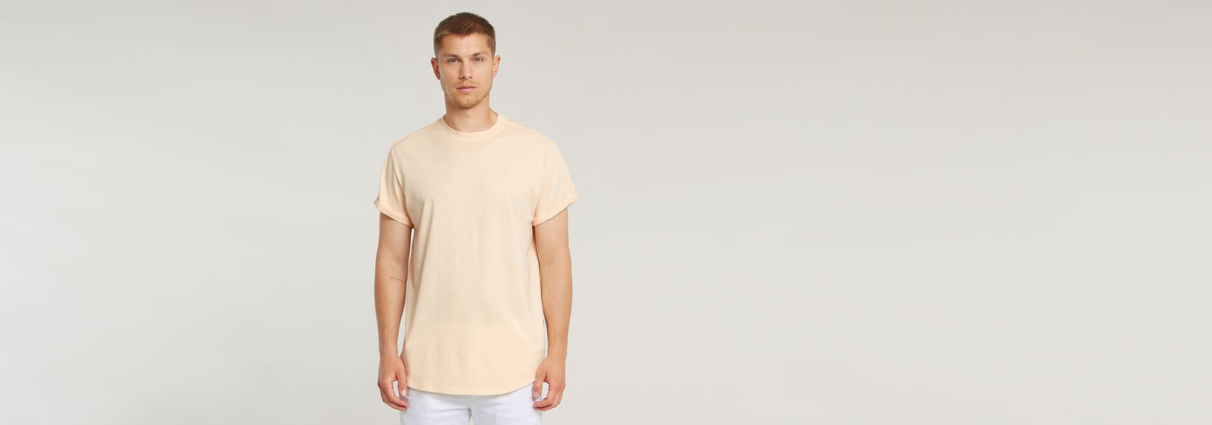 送料込★G-Star★Lash Ribbed Tシャツ Lash T-Shirt | White | G-STAR® US