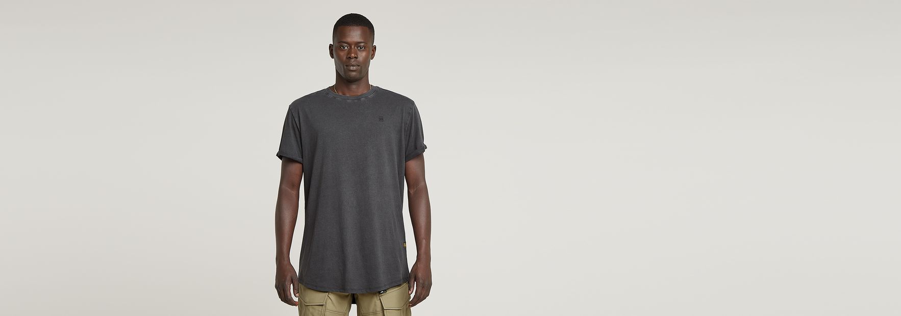 Text Back Graphic Overdyed Lash T-Shirt | ブラウン | G-STAR® JP