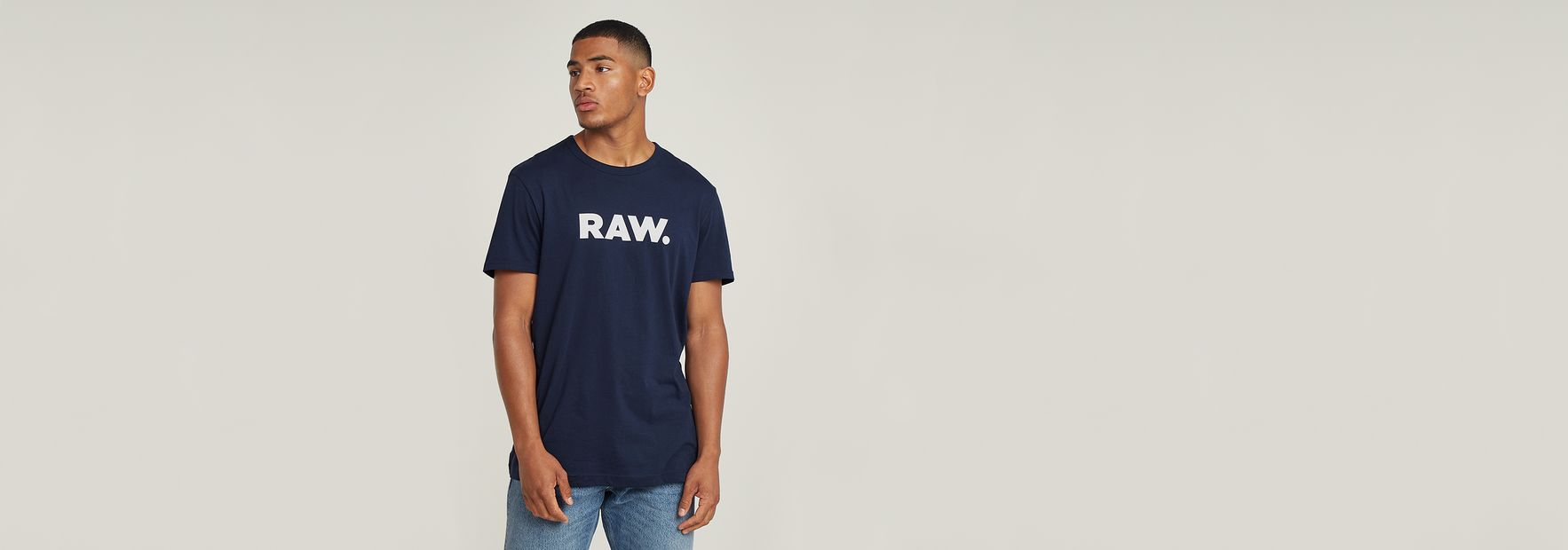 Holorn R T-Shirt | Dark blue | G-STAR® US