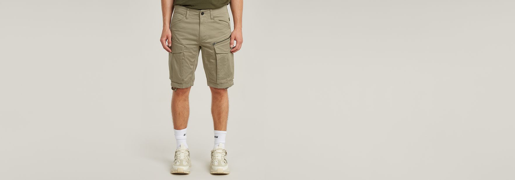 Rovic Zip Relaxed Shorts | ブラック | G-STAR® JP