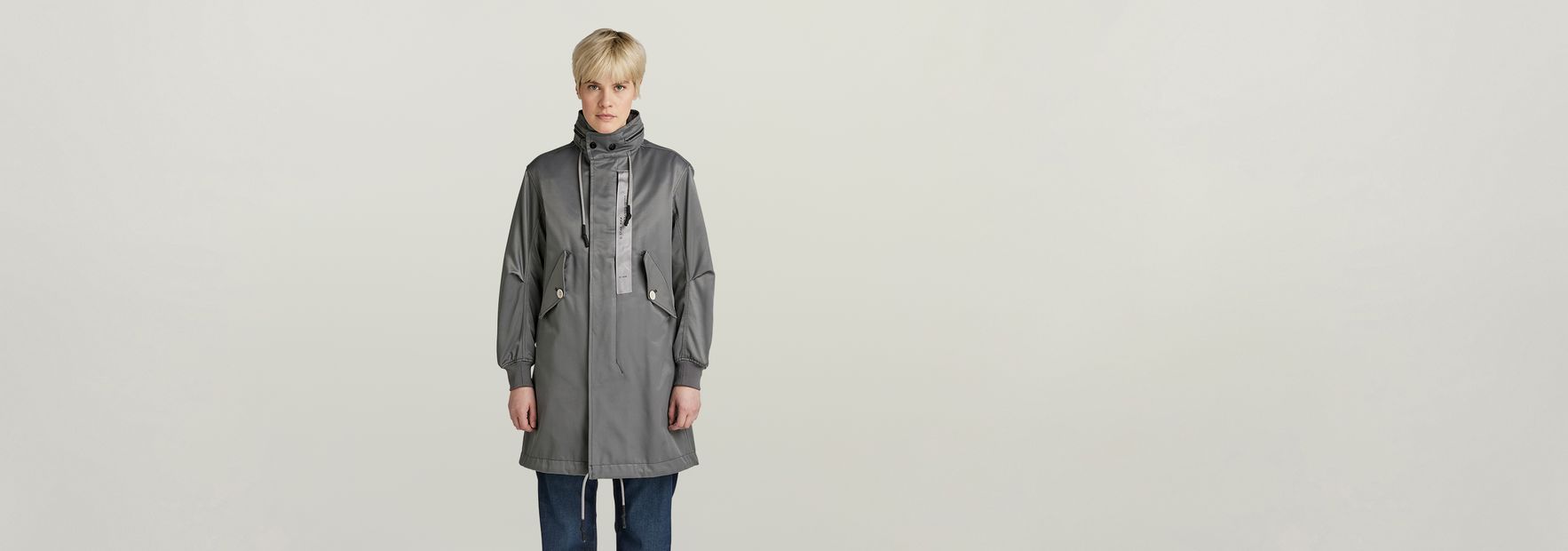 Fishtail Parka | Grey | G-STAR® US
